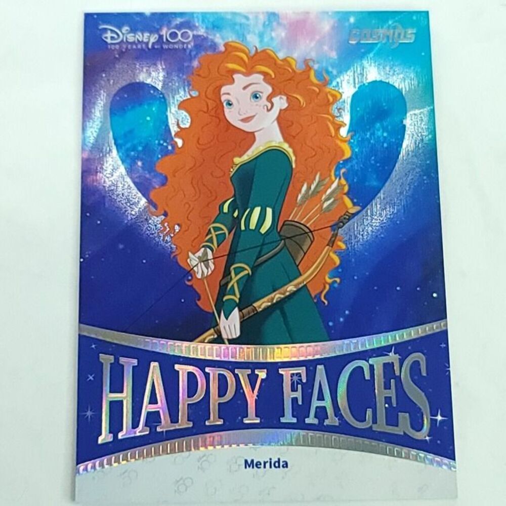 Merida Brave 2023 Kakawow Cosmos Disney 100 ALL-STAR Happy Faces 071/169 Limited